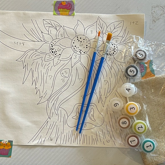 Custom Paint By Number Kit - Picture 1 of 4